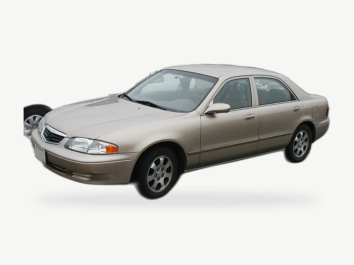 Representative Mazda 626 model range vehicle; trim and year may vary