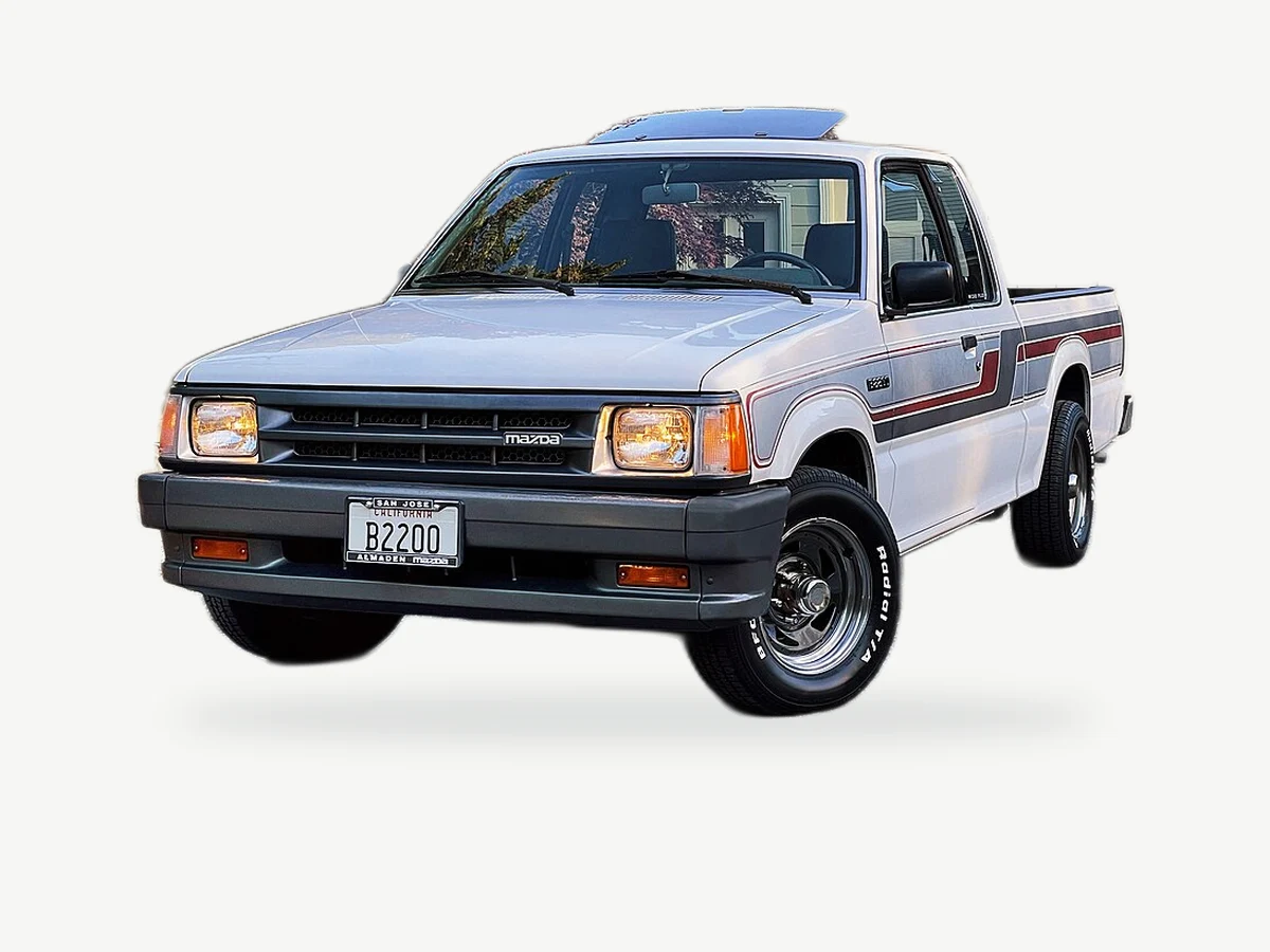Representative Mazda B2200 model range vehicle; trim and year may vary