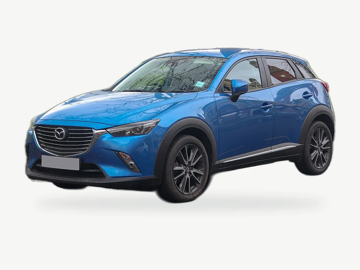 Representative Mazda CX3 model range vehicle; trim and year may vary