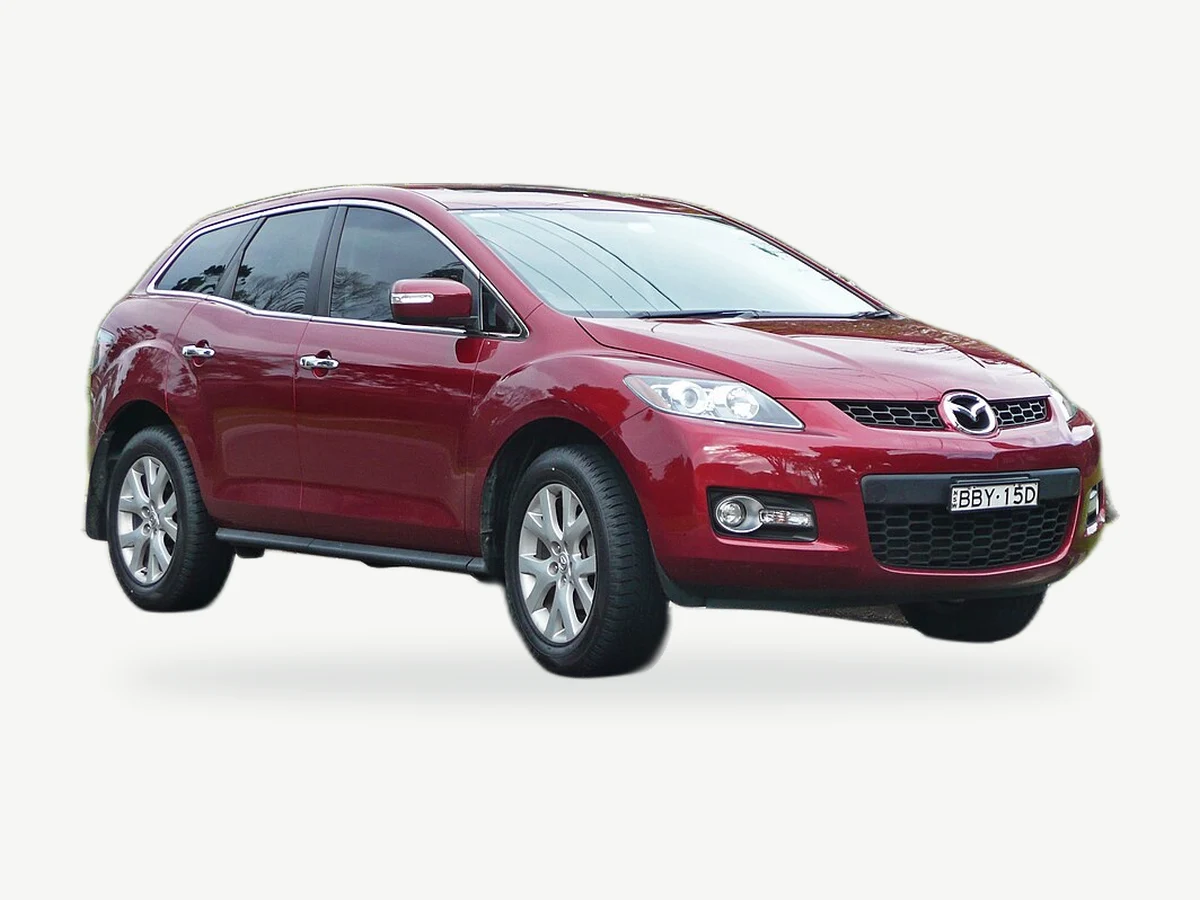 Representative Mazda CX7 model range vehicle; trim and year may vary