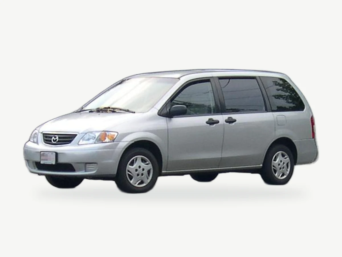 Representative Mazda MPV model range vehicle; trim and year may vary