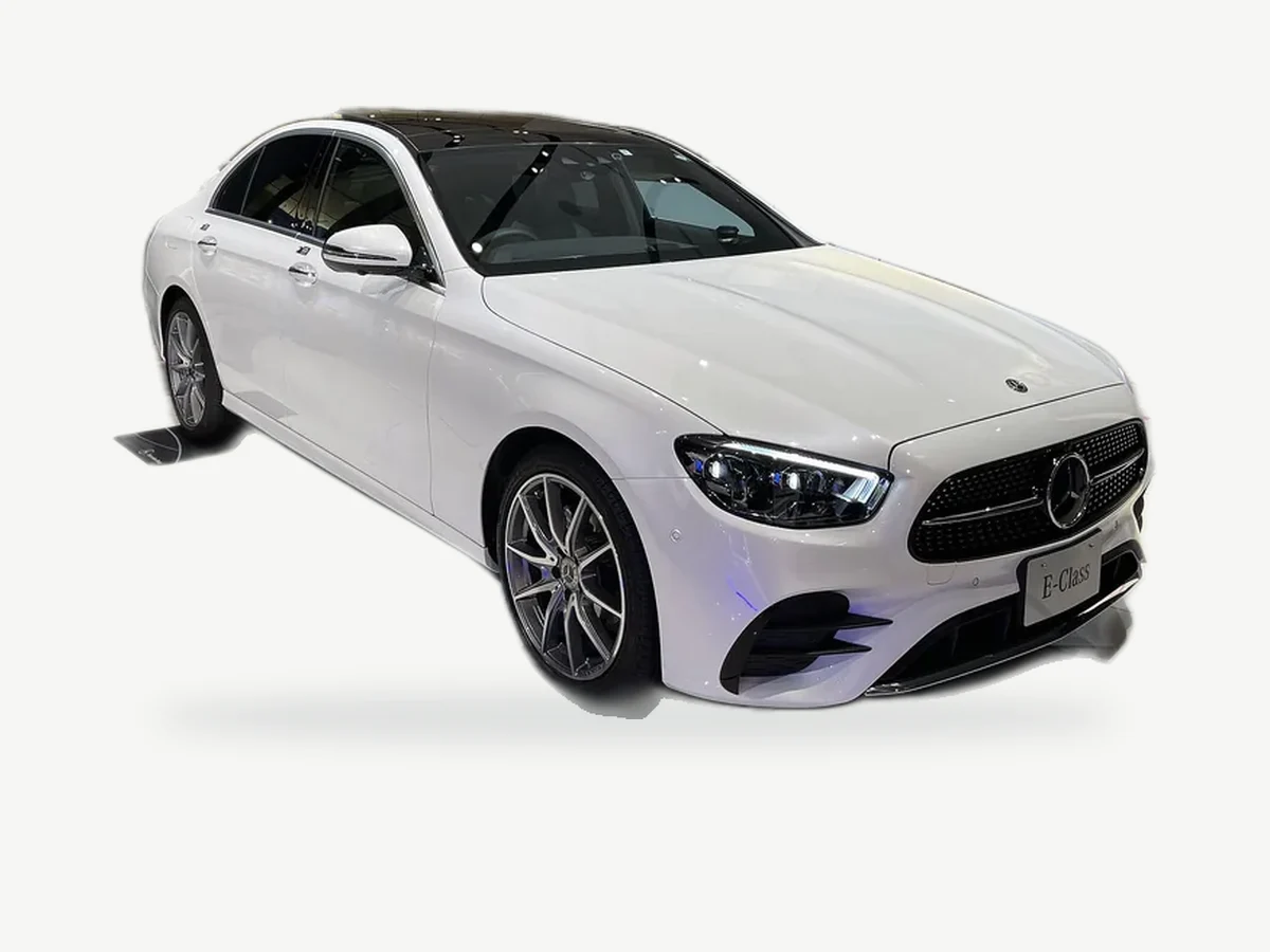 Representative Mercedes Benz E Class model range vehicle; trim and year may vary