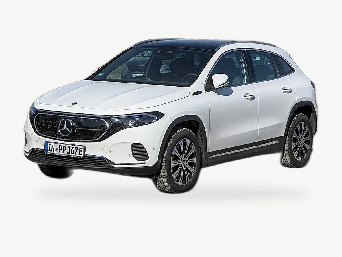 Representative Mercedes Benz EQA model range vehicle; trim and year may vary