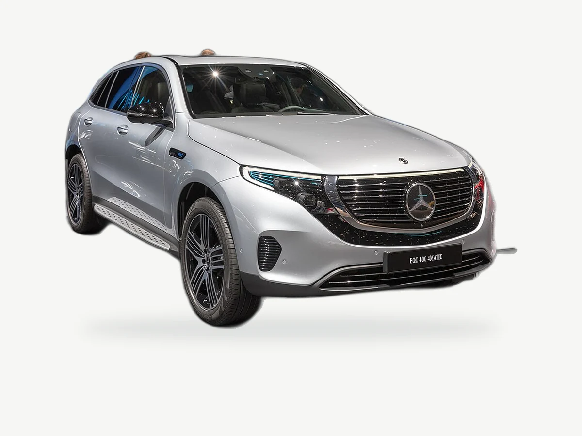 Representative Mercedes Benz EQC model range vehicle; trim and year may vary