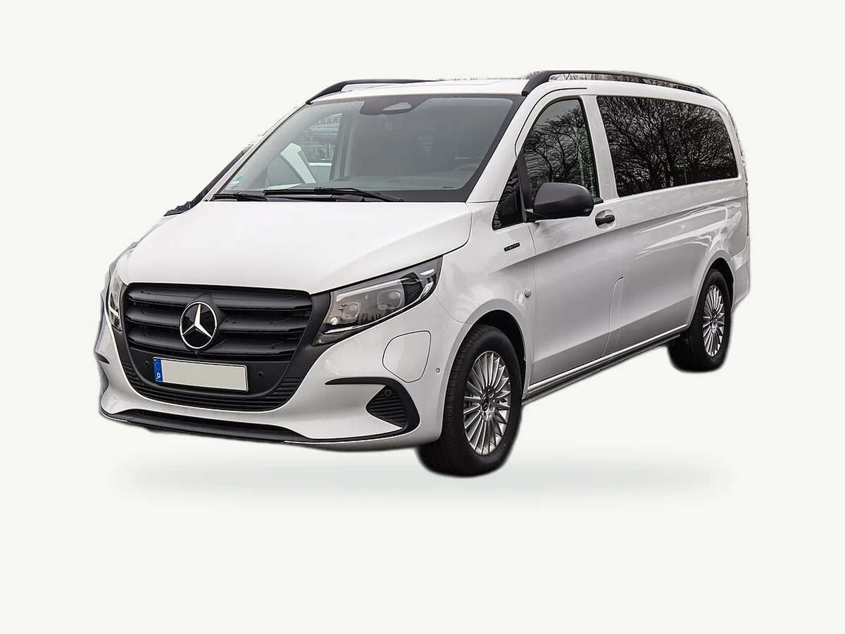 Representative Mercedes Benz eVito Tourer model range vehicle; trim and year may vary