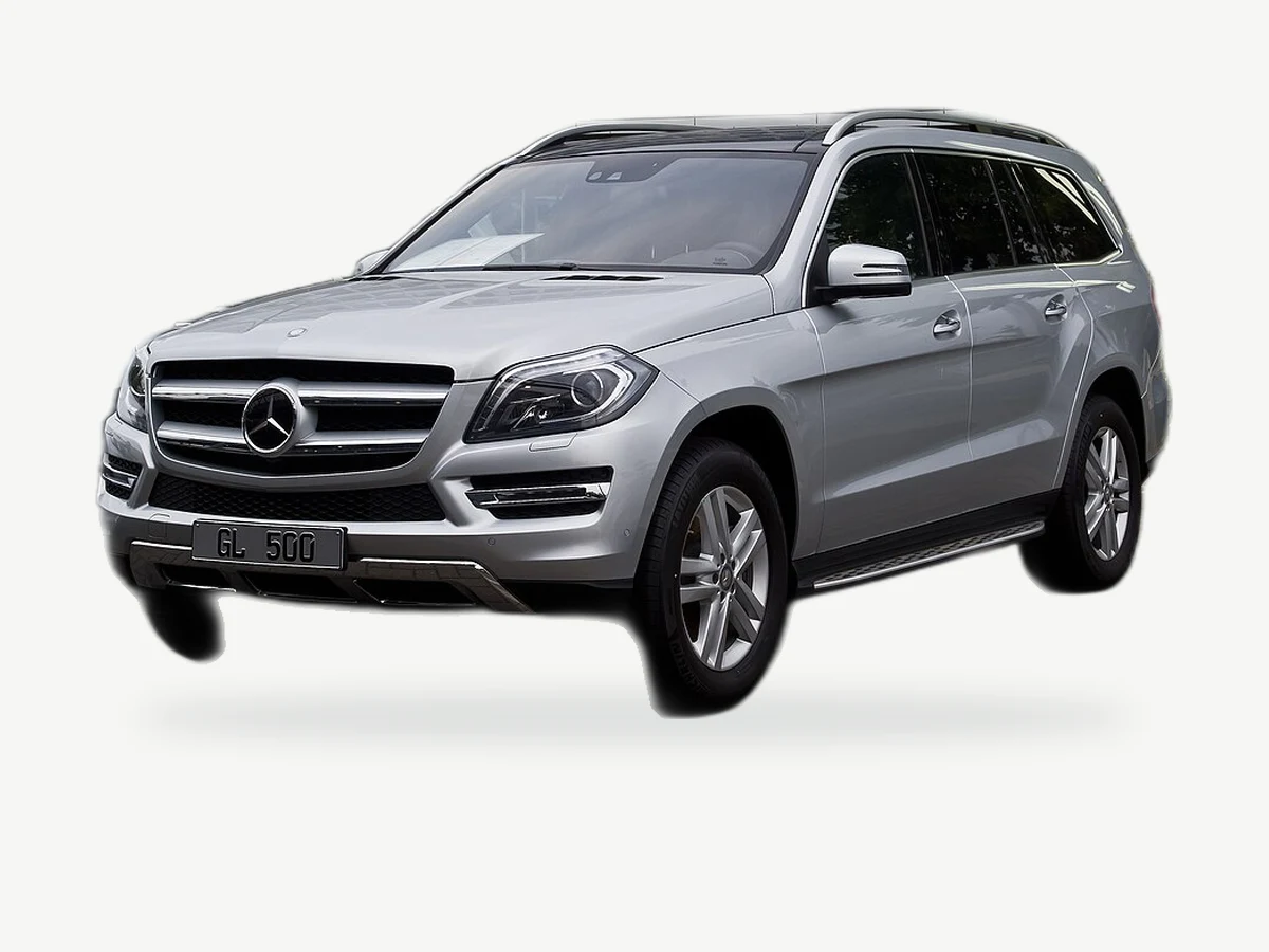 Representative Mercedes Benz GL Class model range vehicle; trim and year may vary