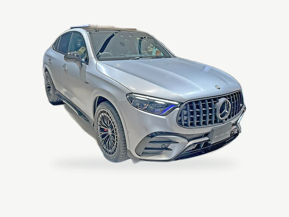 Representative Mercedes Benz GLC43 AMG Coupe model range vehicle; trim and year may vary