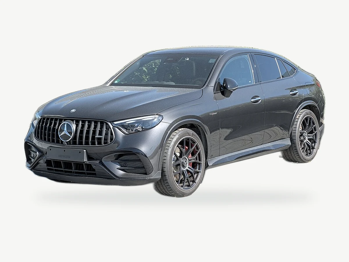 Representative Mercedes Benz GLC63 AMG S E Performance Coupe model range vehicle; trim and year may vary