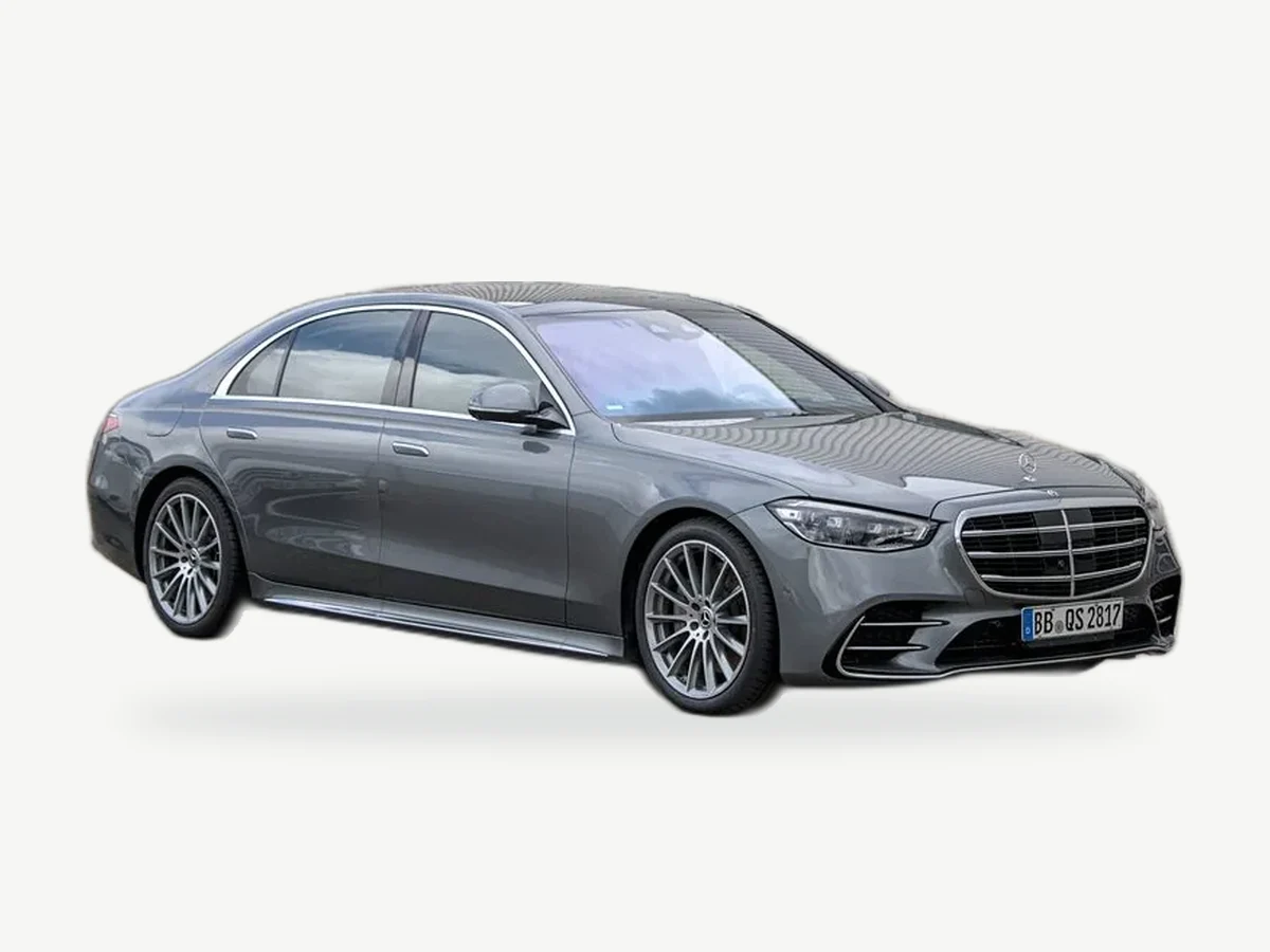 Representative Mercedes Benz S Class model range vehicle; trim and year may vary