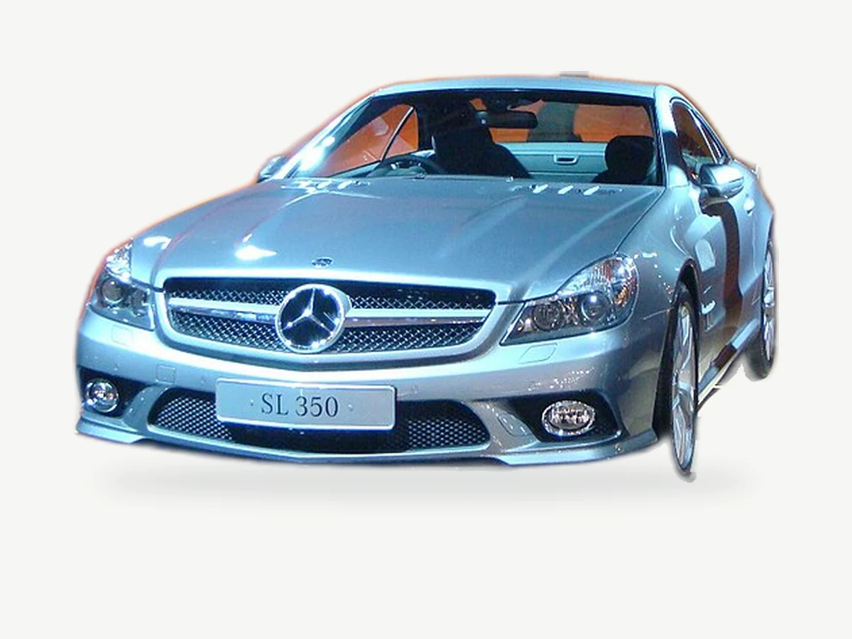 Representative Mercedes Benz SL Class model range vehicle; trim and year may vary