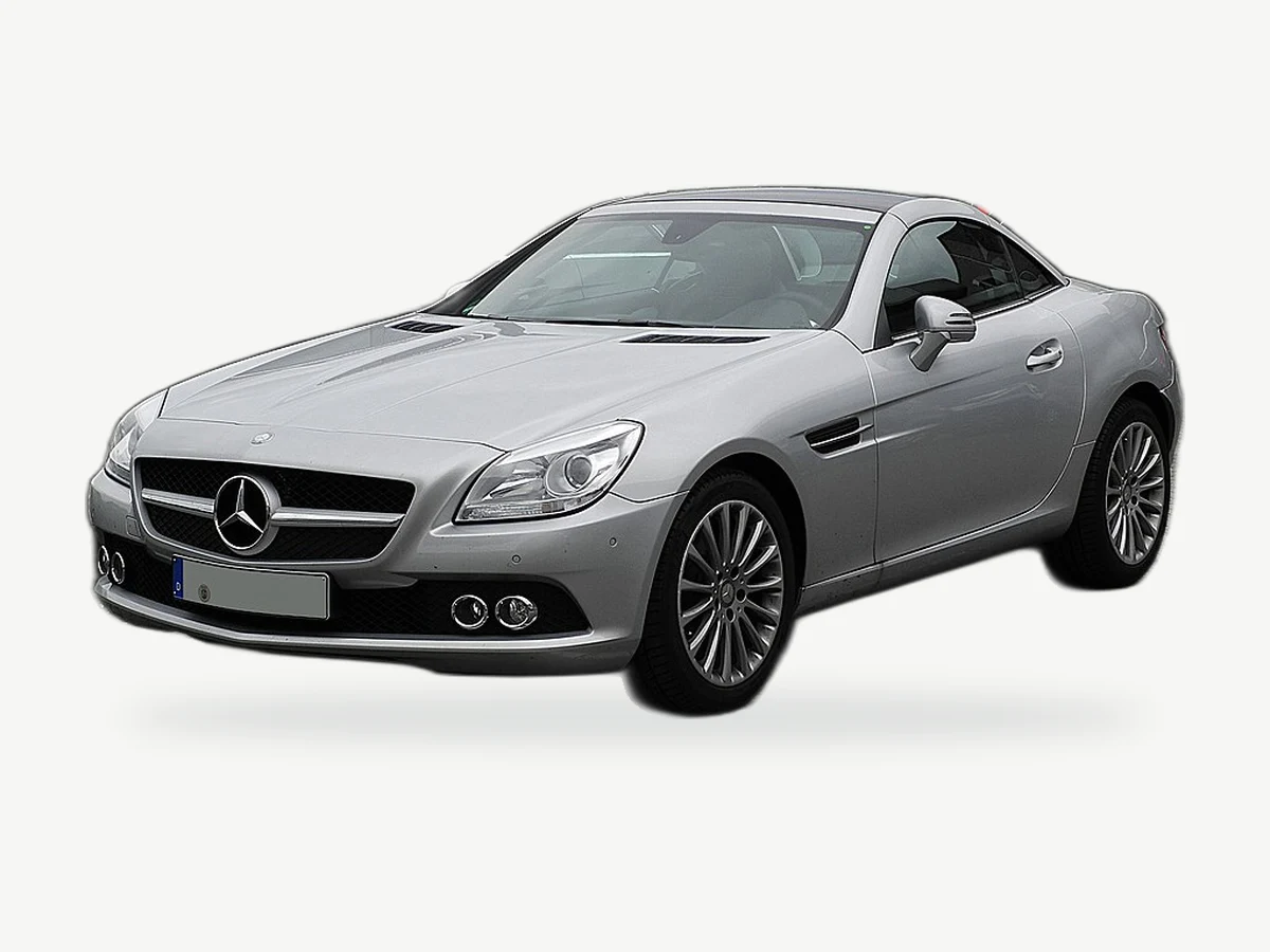 Representative Mercedes Benz SLK Class model range vehicle; trim and year may vary