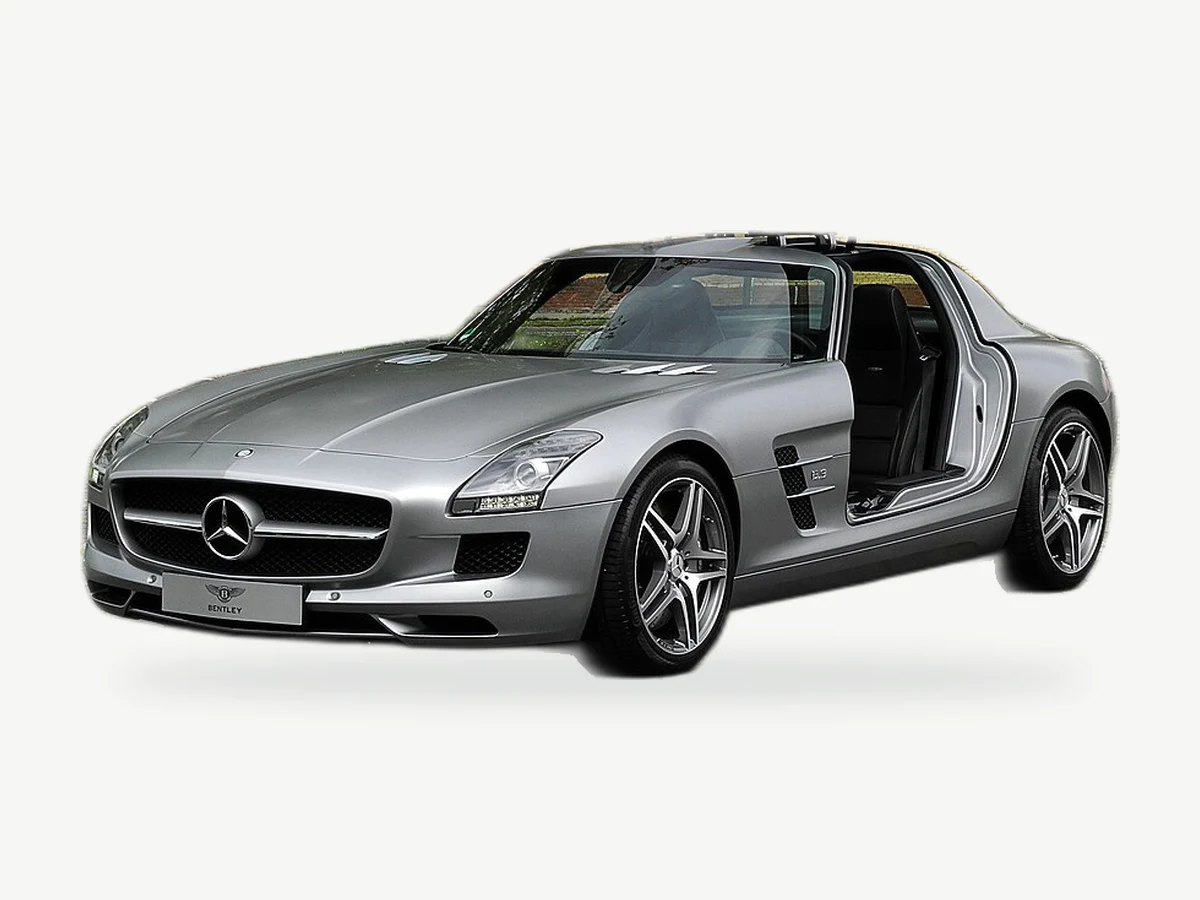 Representative Mercedes Benz SLS Class model range vehicle; trim and year may vary
