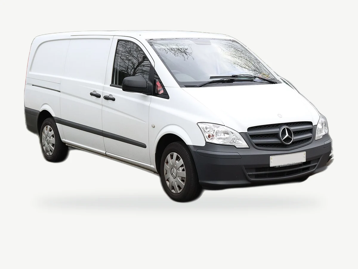 Representative Mercedes Benz Vito model range vehicle; trim and year may vary