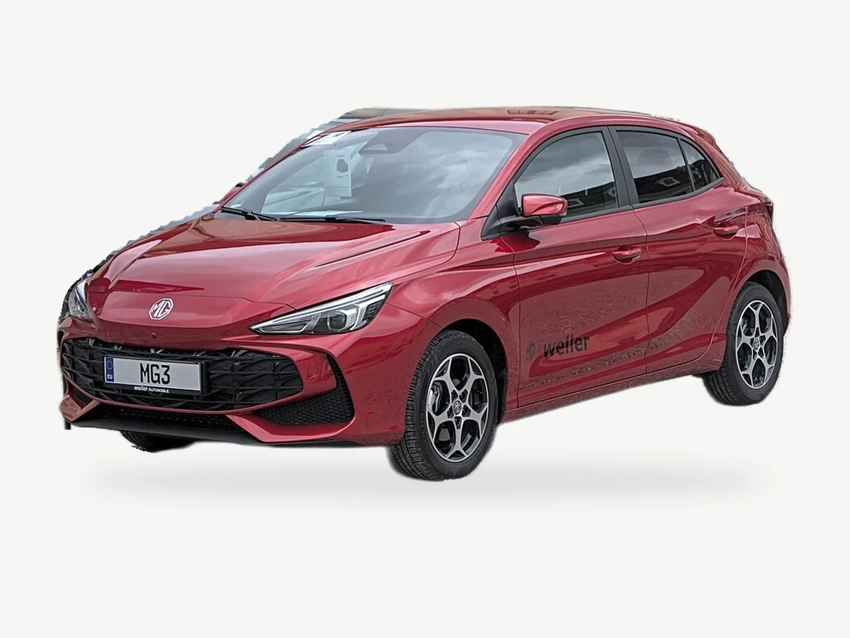 Representative MG MG3 model range vehicle; trim and year may vary