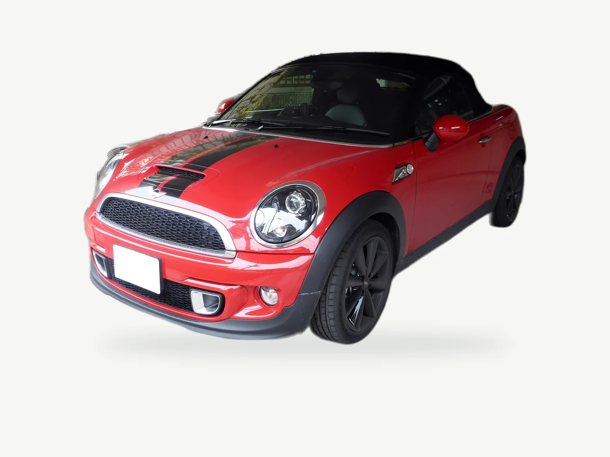 Representative Mini Roadster model range vehicle; trim and year may vary