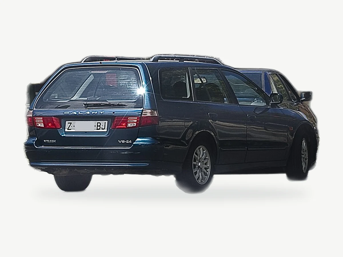 Representative Mitsubishi Galant model range vehicle; trim and year may vary