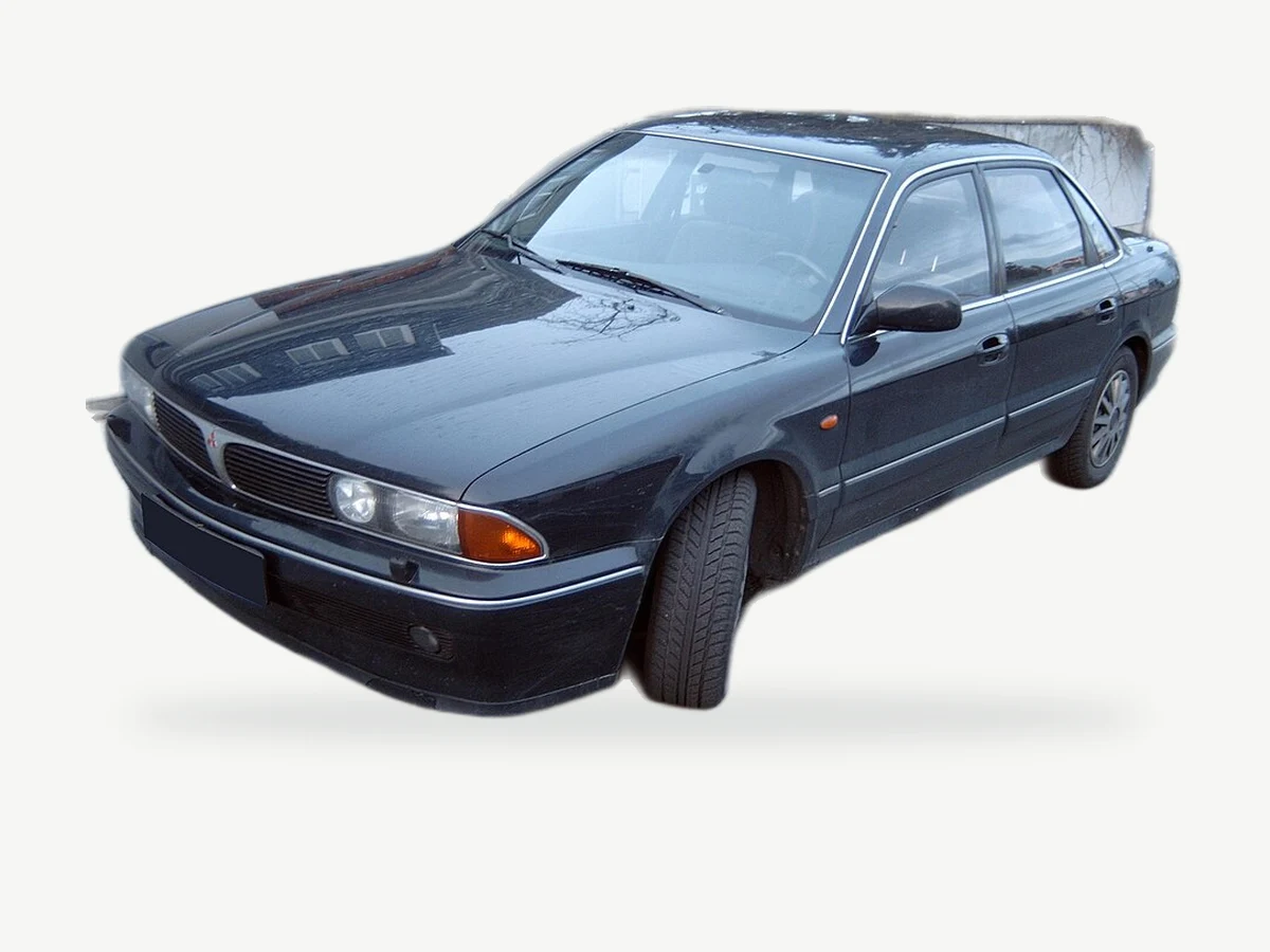 Representative Mitsubishi Sigma model range vehicle; trim and year may vary