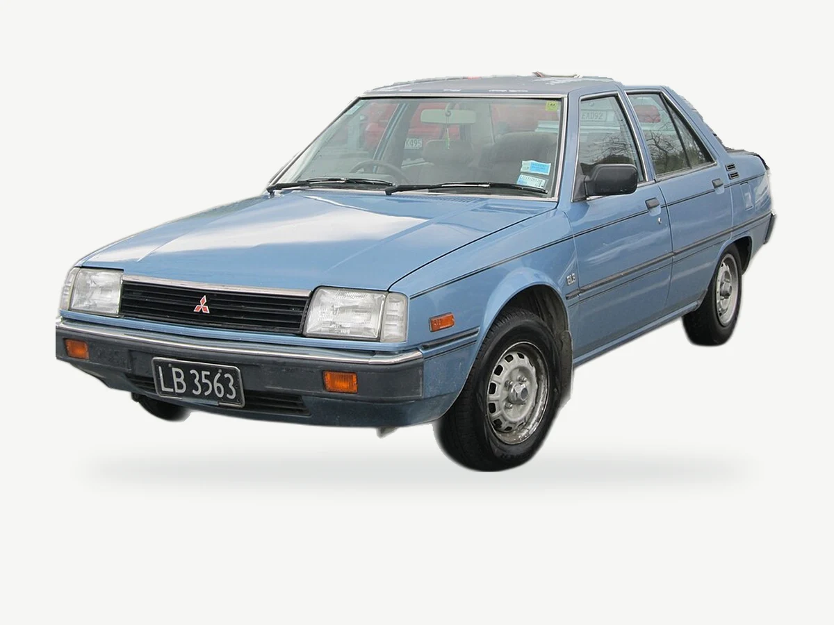 Representative Mitsubishi Tredia model range vehicle; trim and year may vary