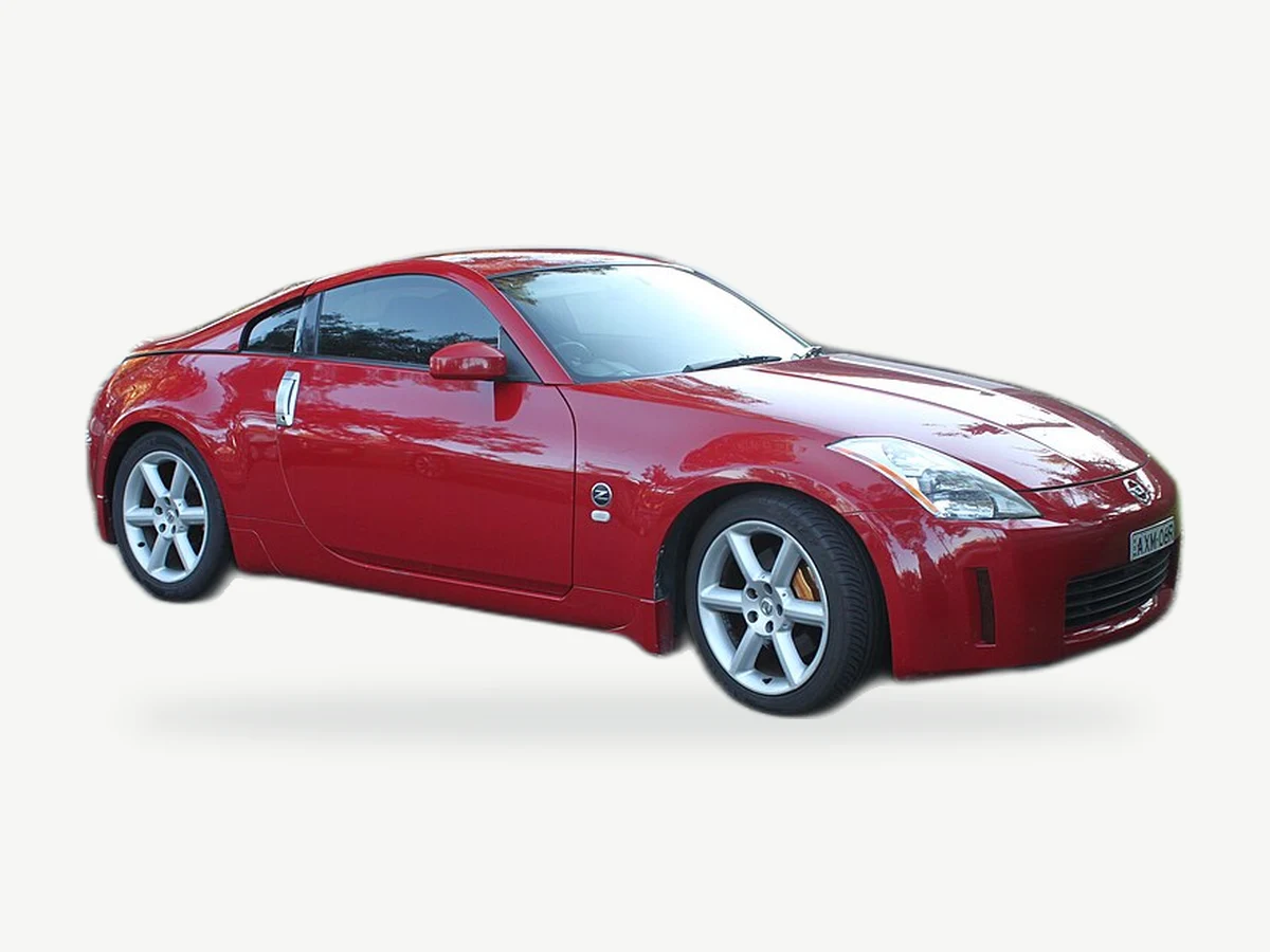 Representative Nissan 350Z model range vehicle; trim and year may vary