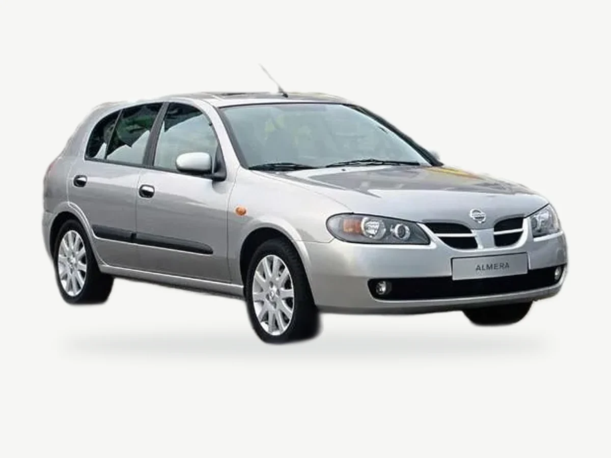 Representative Nissan Almera model range vehicle; trim and year may vary