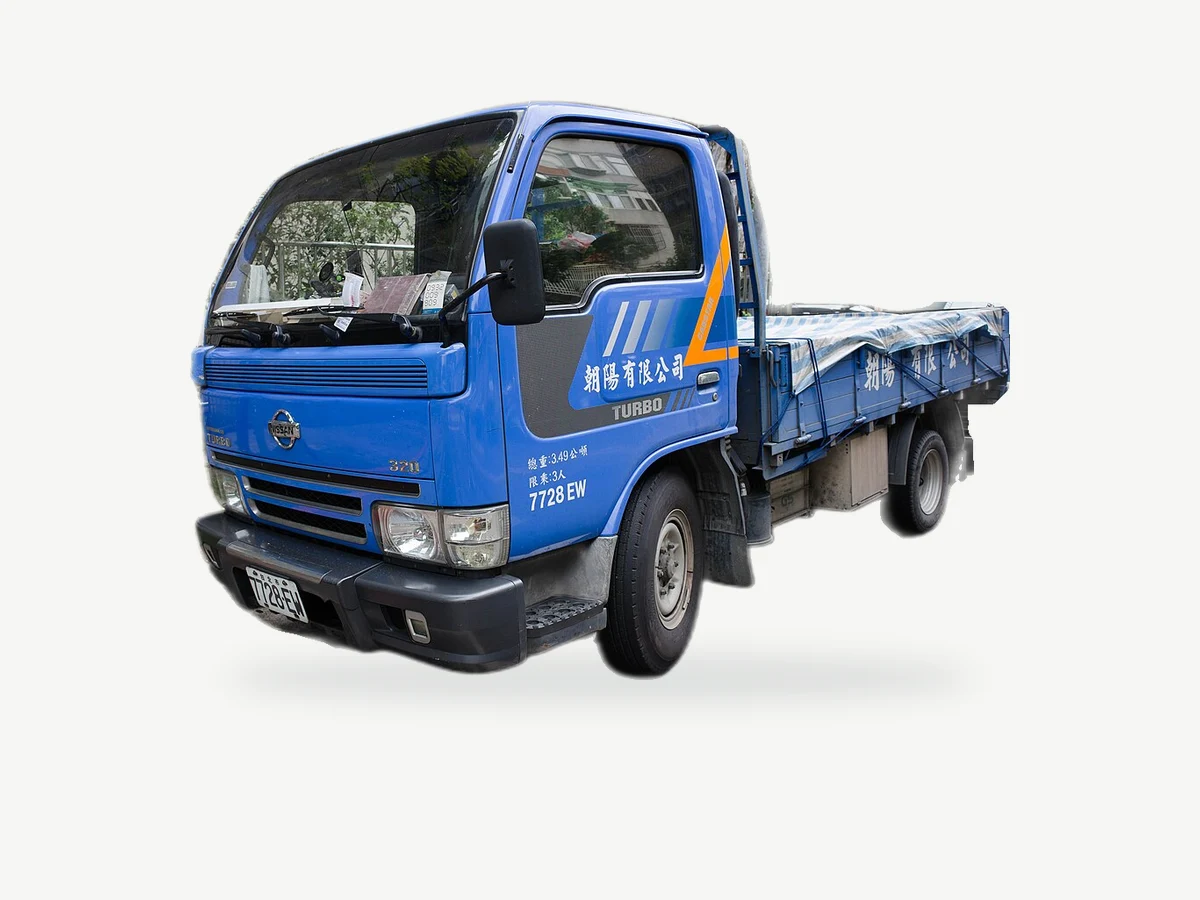 Representative Nissan Cabstar model range vehicle; trim and year may vary