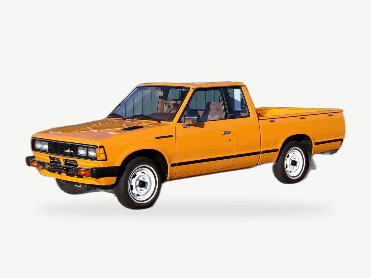 Representative Nissan D21 model range vehicle; trim and year may vary