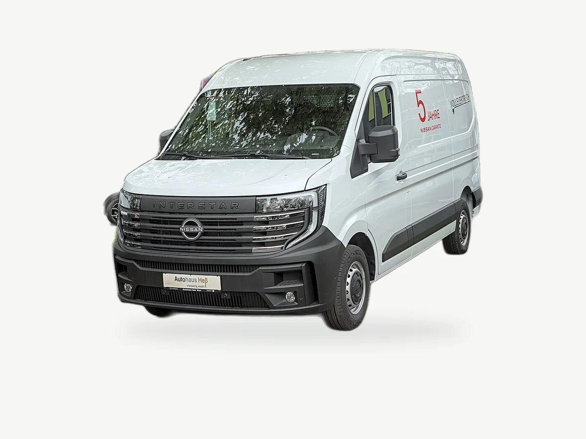 Representative Nissan Interstar-e model range vehicle; trim and year may vary