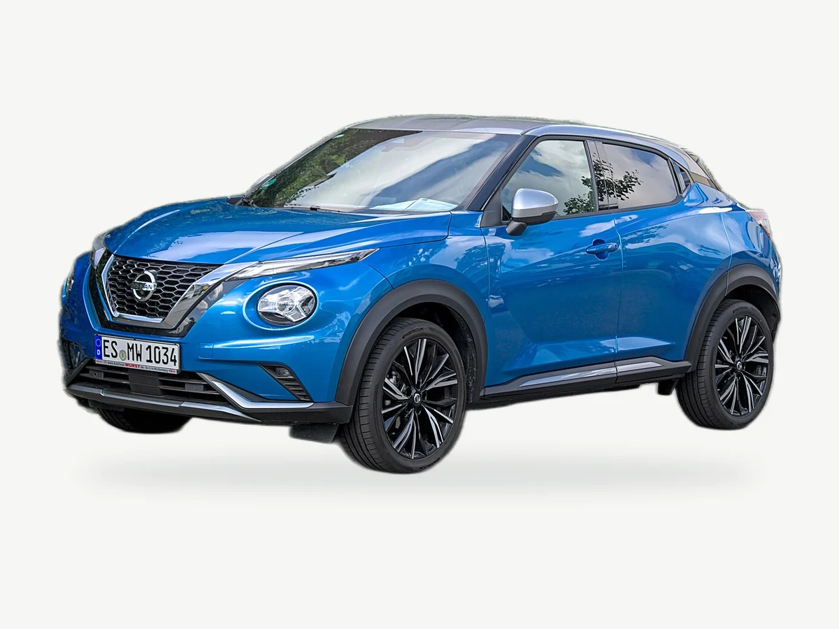 Representative Nissan Juke model range vehicle; trim and year may vary
