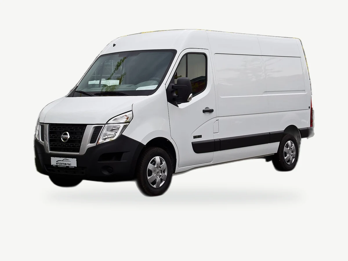 Representative Nissan NV400 model range vehicle; trim and year may vary