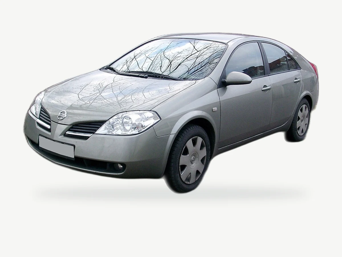 Representative Nissan Primera model range vehicle; trim and year may vary