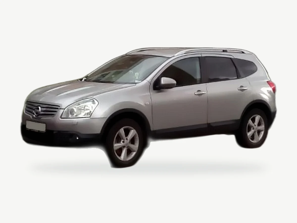 Representative Nissan Qashqai+2 model range vehicle; trim and year may vary