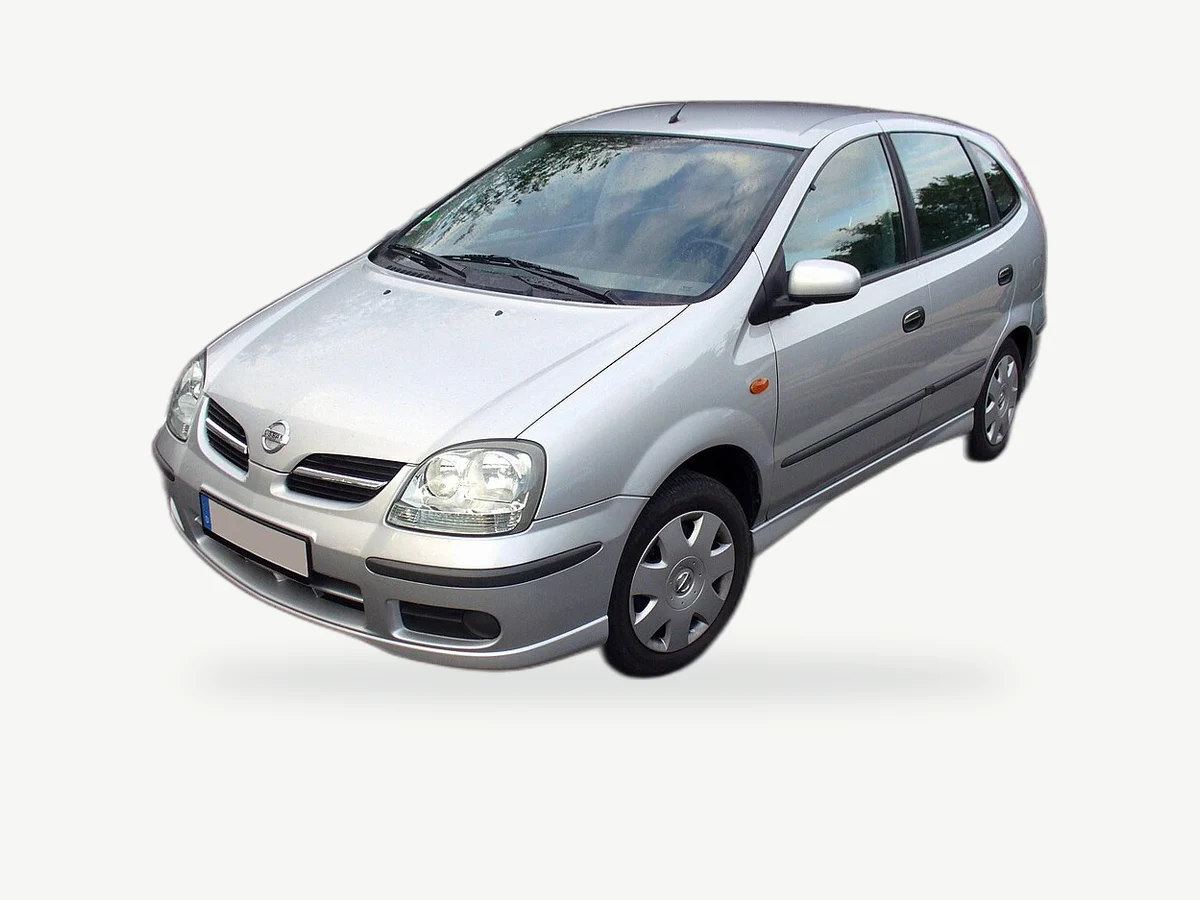 Representative Nissan Tino model range vehicle; trim and year may vary