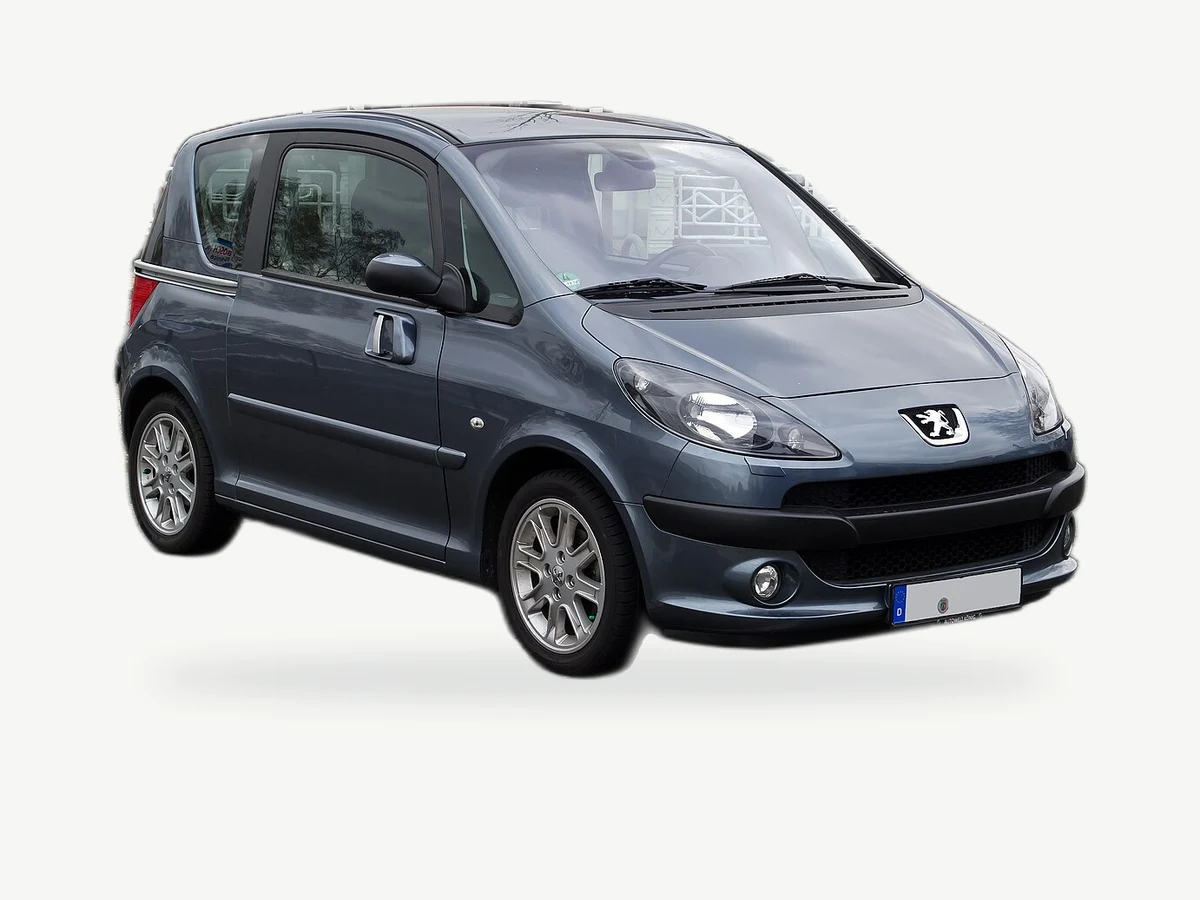 Representative Peugeot 1007 model range vehicle; trim and year may vary