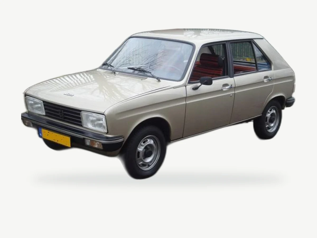 Representative Peugeot 104 model range vehicle; trim and year may vary
