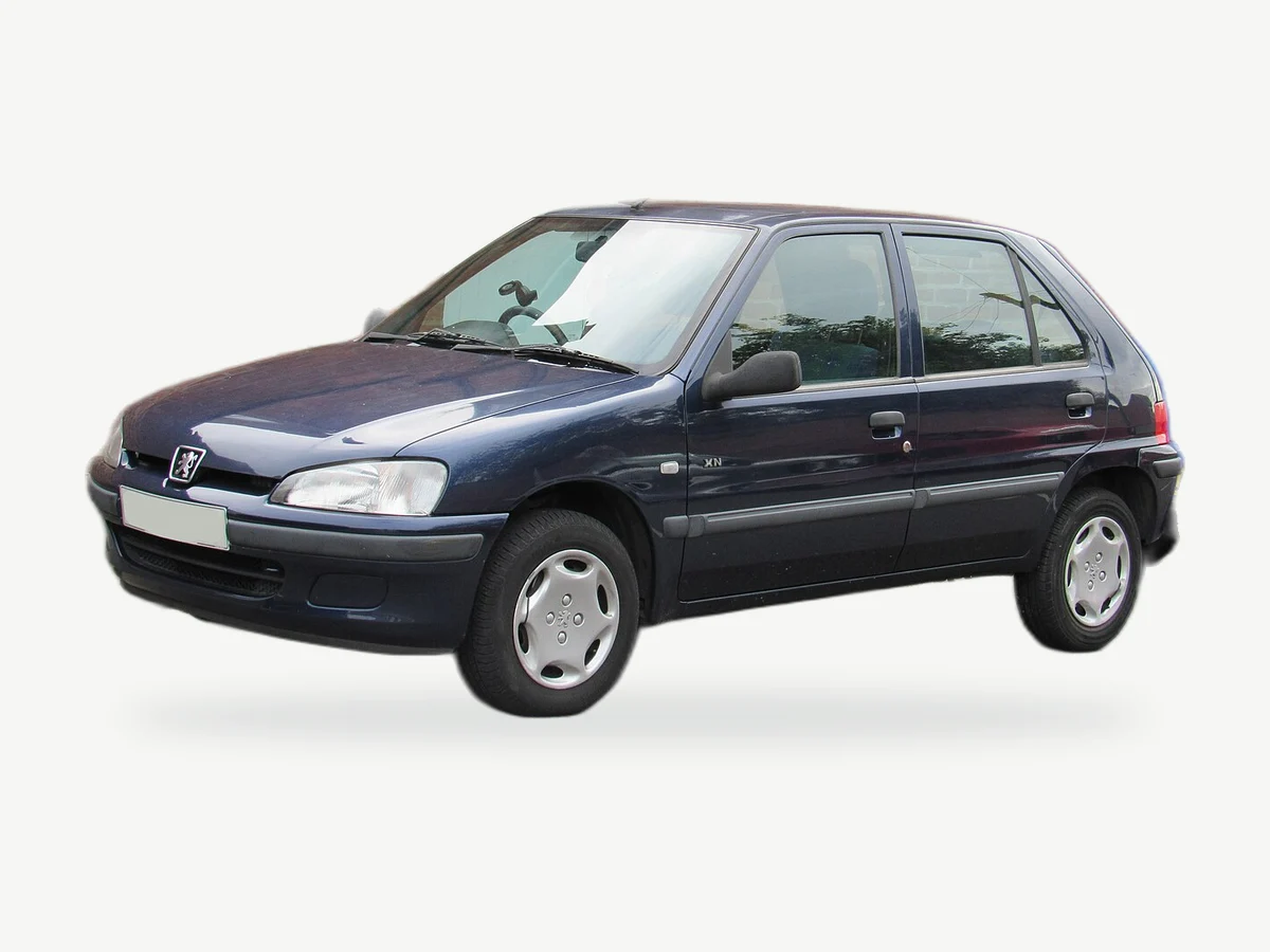 Representative Peugeot 106 model range vehicle; trim and year may vary