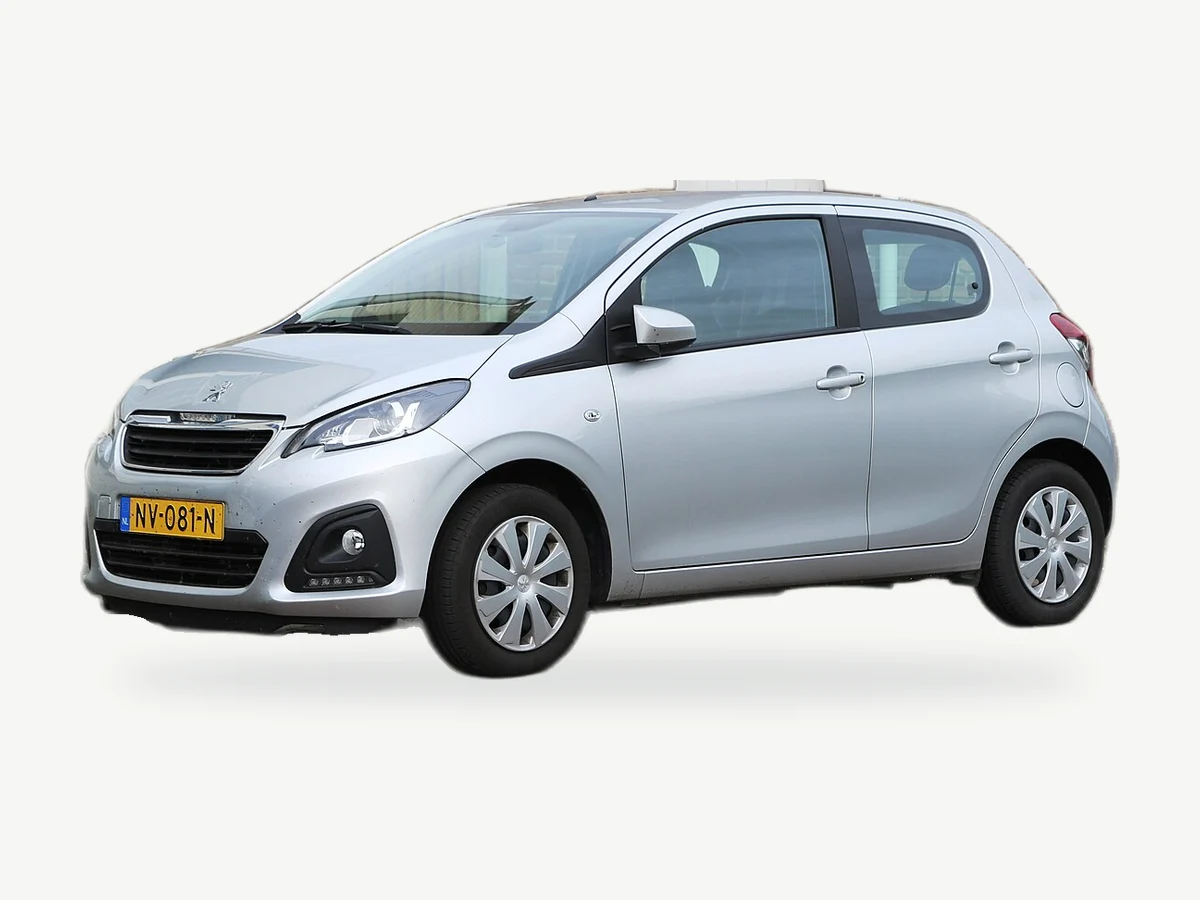 Representative Peugeot 108 model range vehicle; trim and year may vary