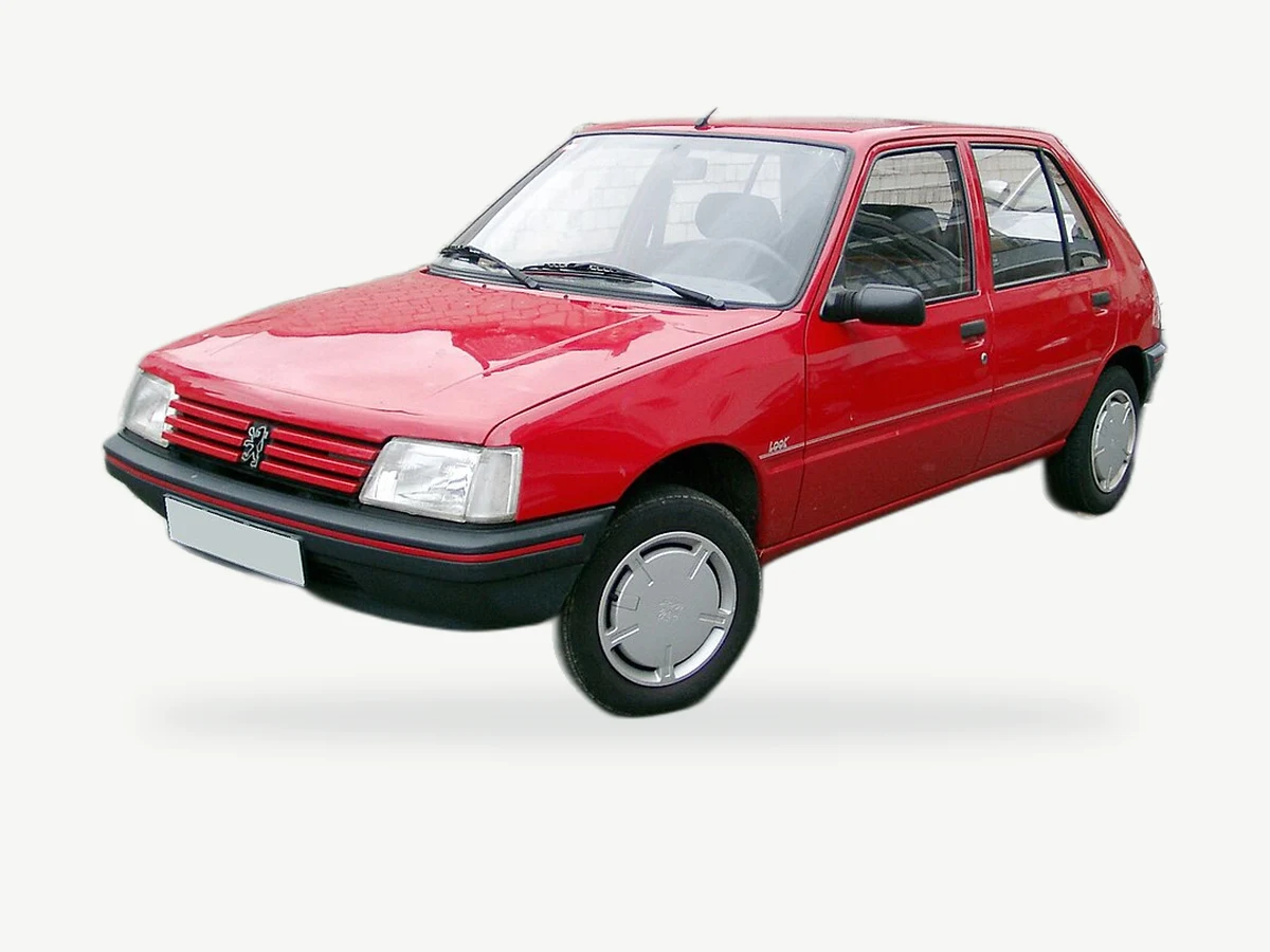 Representative Peugeot 205 model range vehicle; trim and year may vary