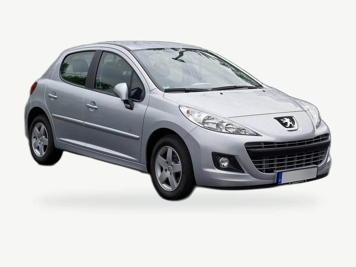 Representative Peugeot 207 model range vehicle; trim and year may vary
