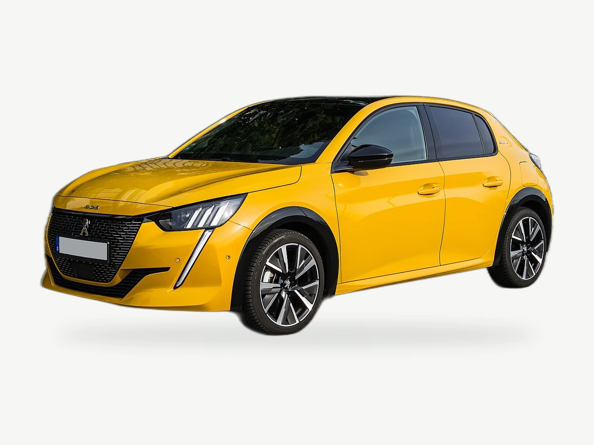 Representative Peugeot 208 model range vehicle; trim and year may vary