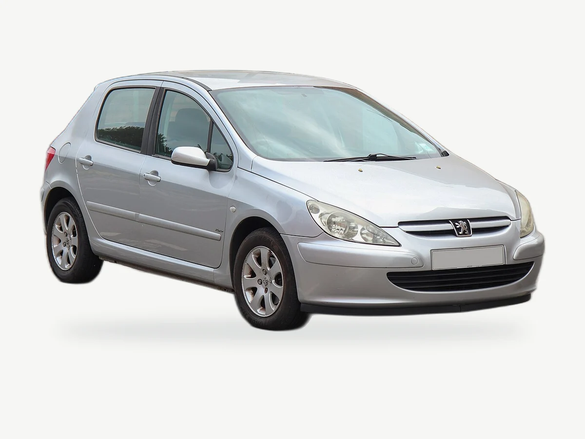 Representative Peugeot 307 model range vehicle; trim and year may vary