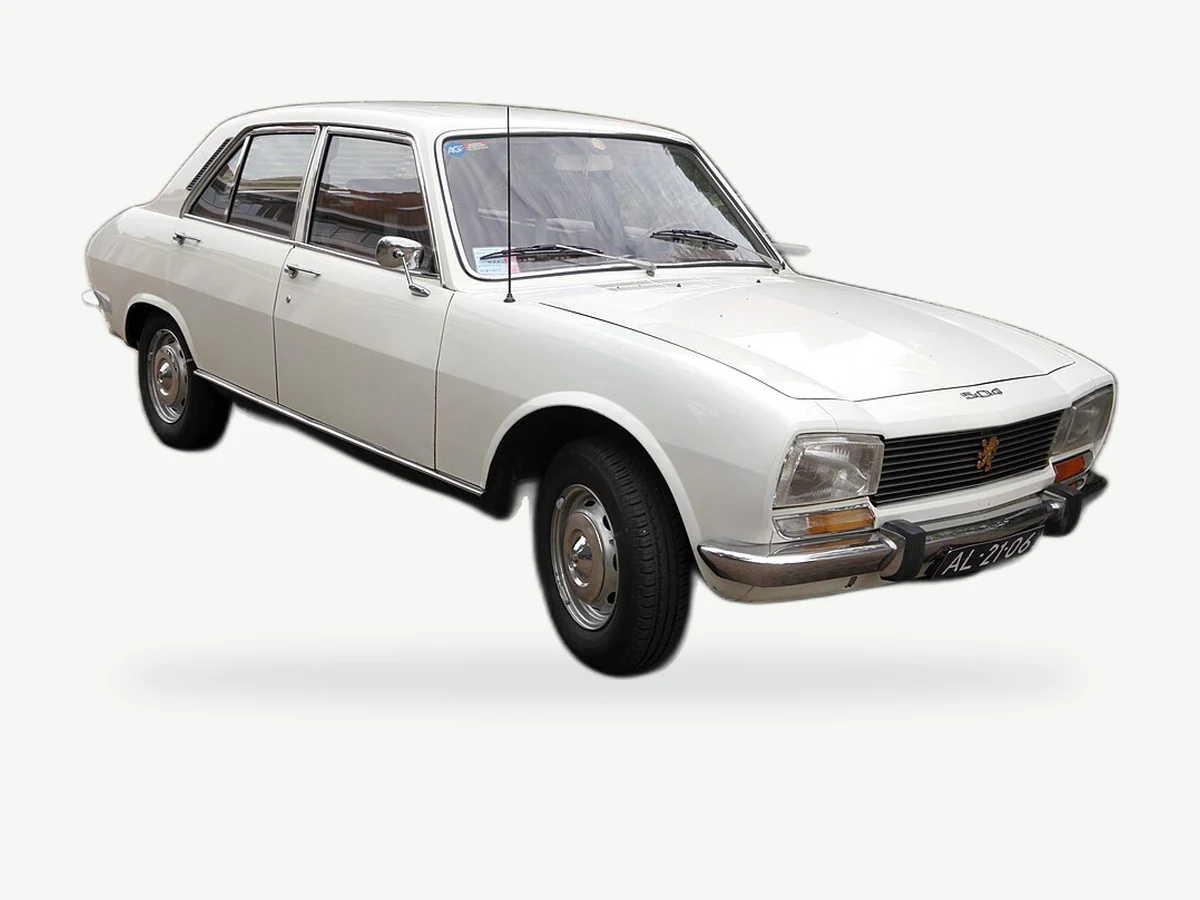 Representative Peugeot 504 model range vehicle; trim and year may vary