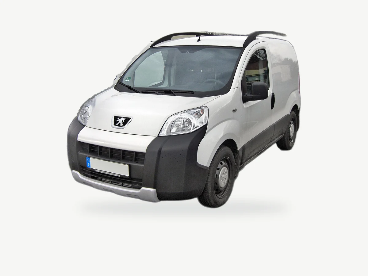 Representative Peugeot Bipper model range vehicle; trim and year may vary