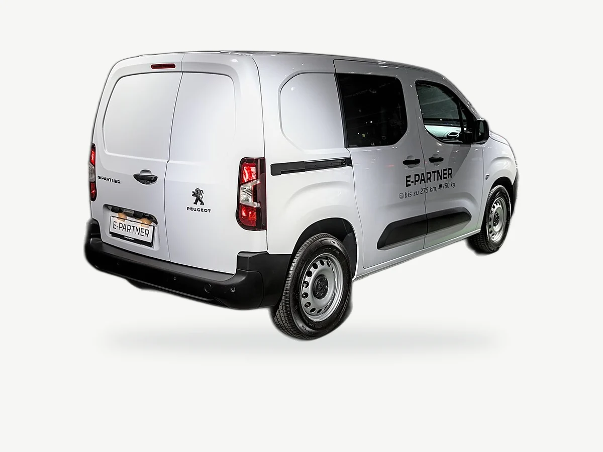 Representative Peugeot e-Partner model range vehicle; trim and year may vary