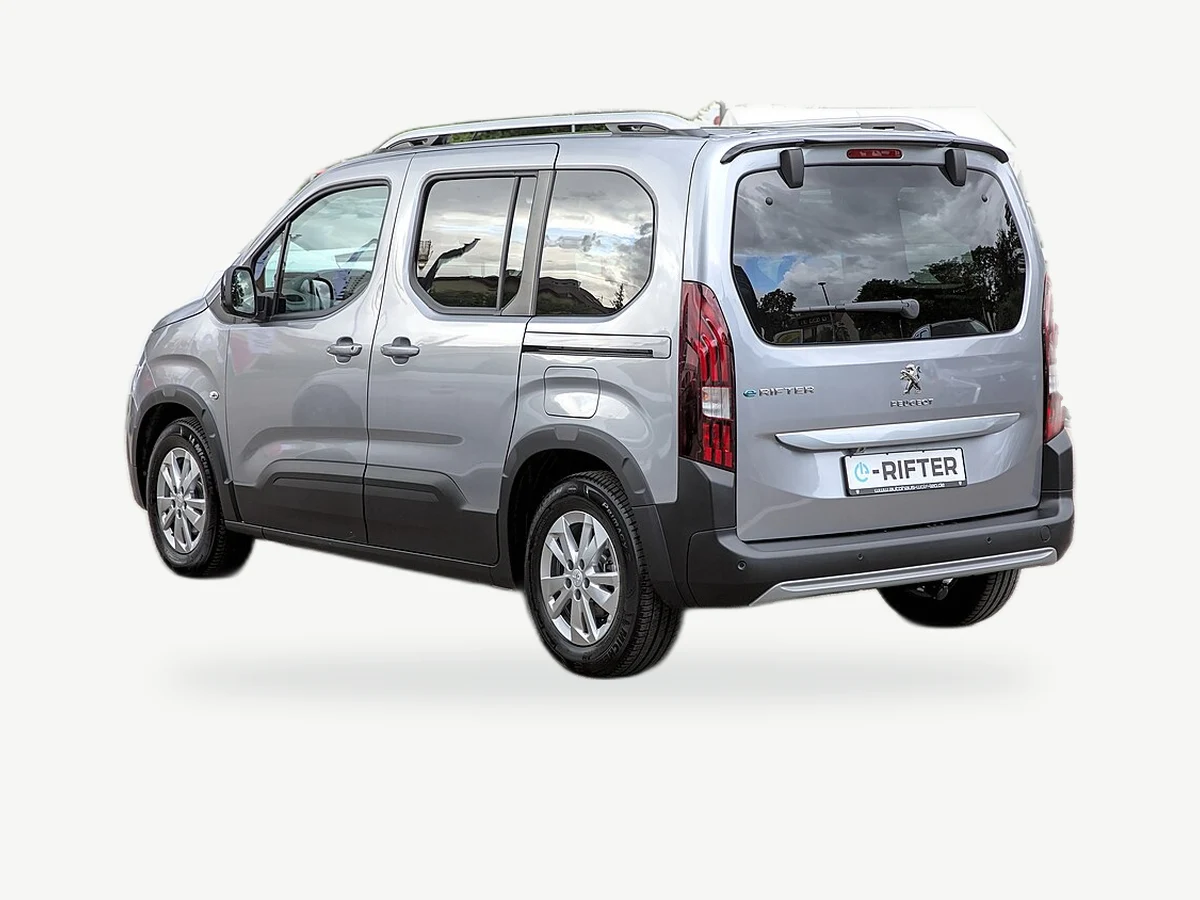 Representative Peugeot e-Rifter model range vehicle; trim and year may vary