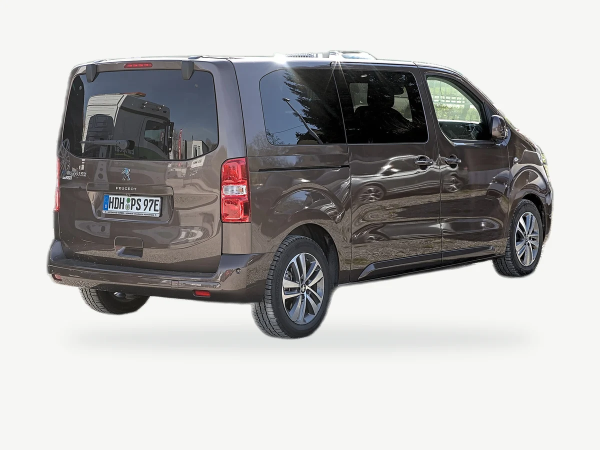 Representative Peugeot e-Traveller model range vehicle; trim and year may vary
