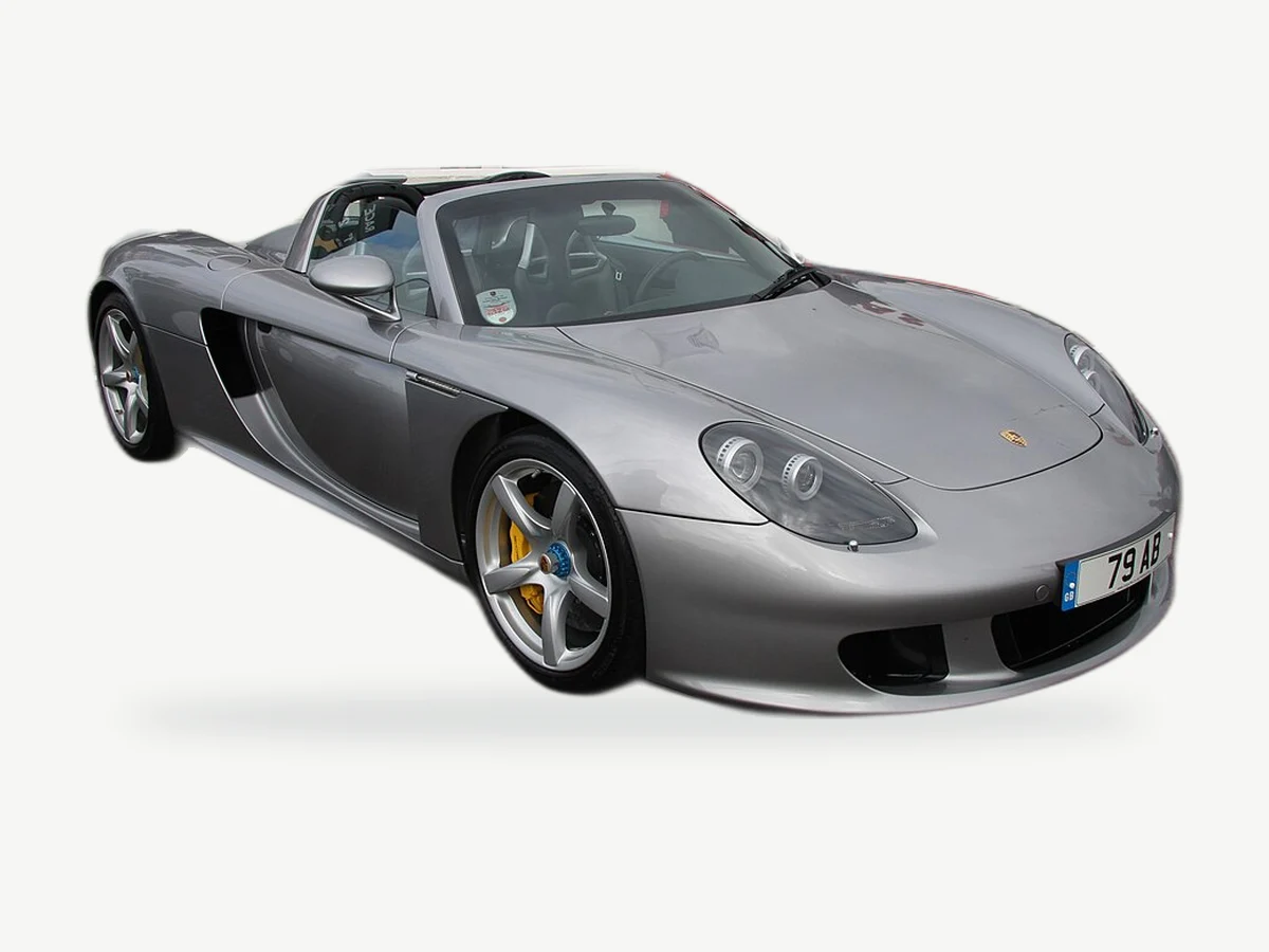 Representative Porsche Carrera GT model range vehicle; trim and year may vary