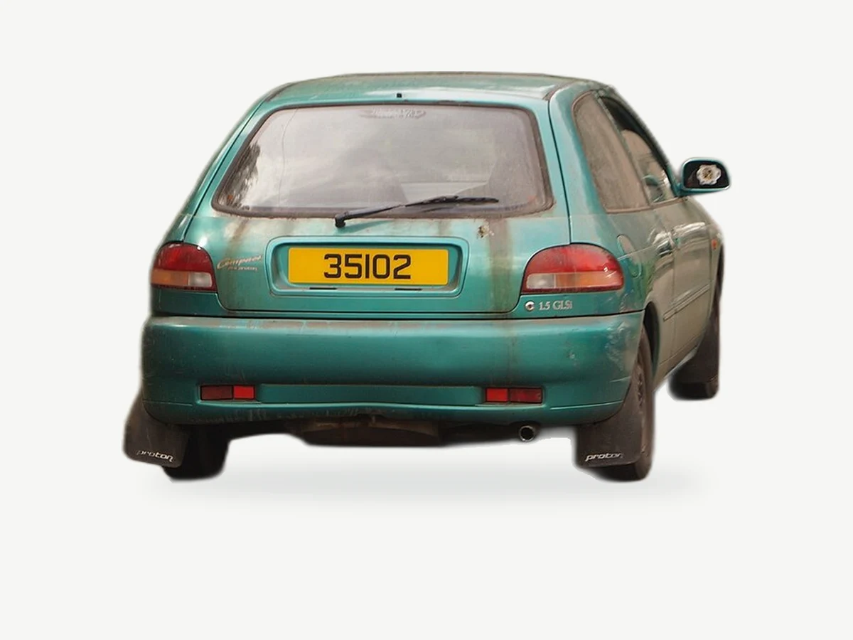 Representative Proton Compact model range vehicle; trim and year may vary