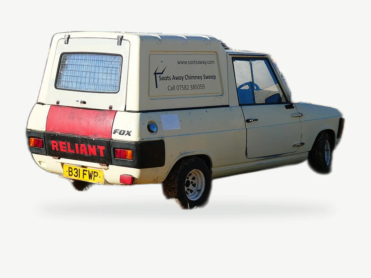 Representative Reliant Fox model range vehicle; trim and year may vary