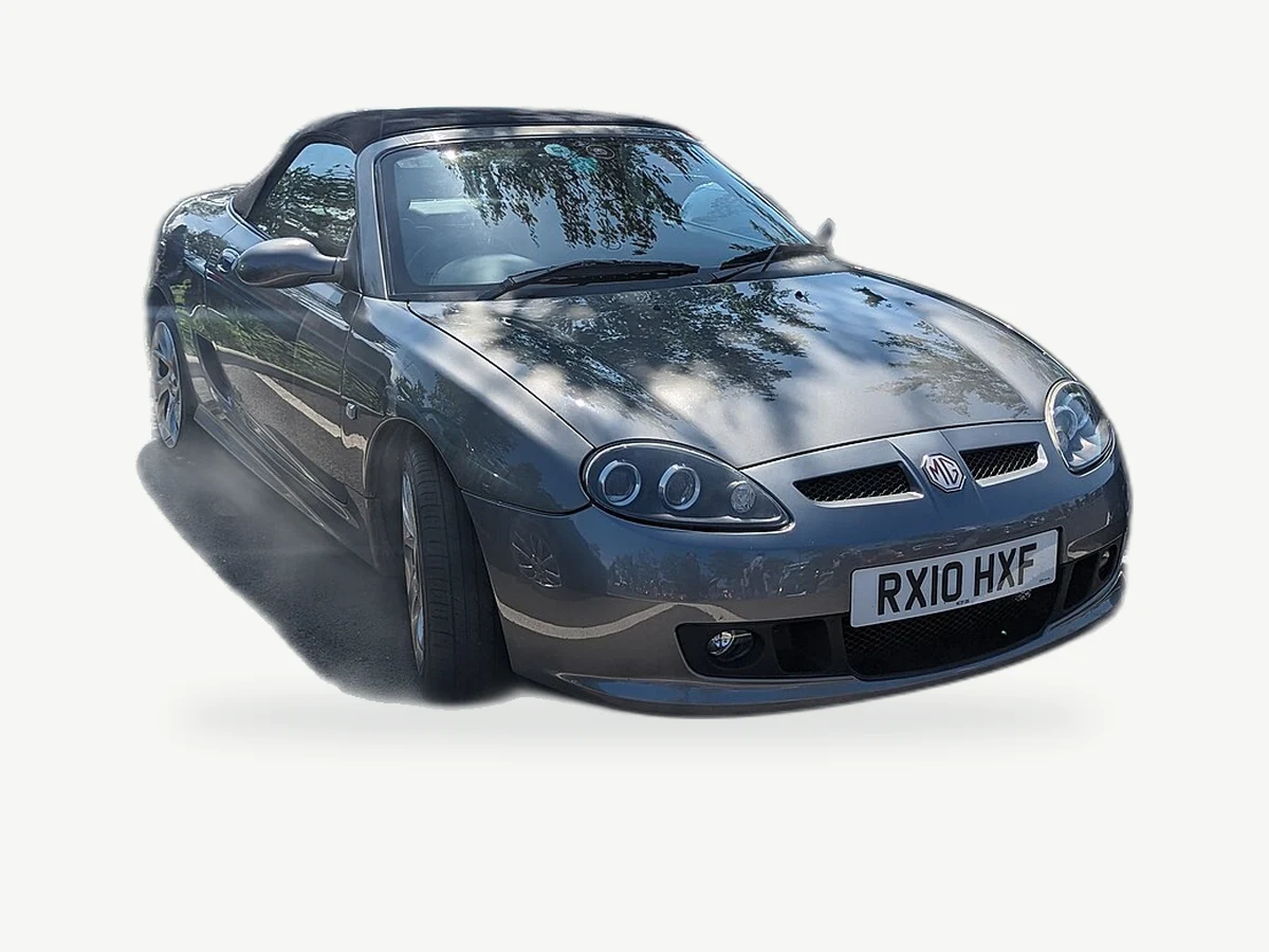 Representative Rover MGTF model range vehicle; trim and year may vary