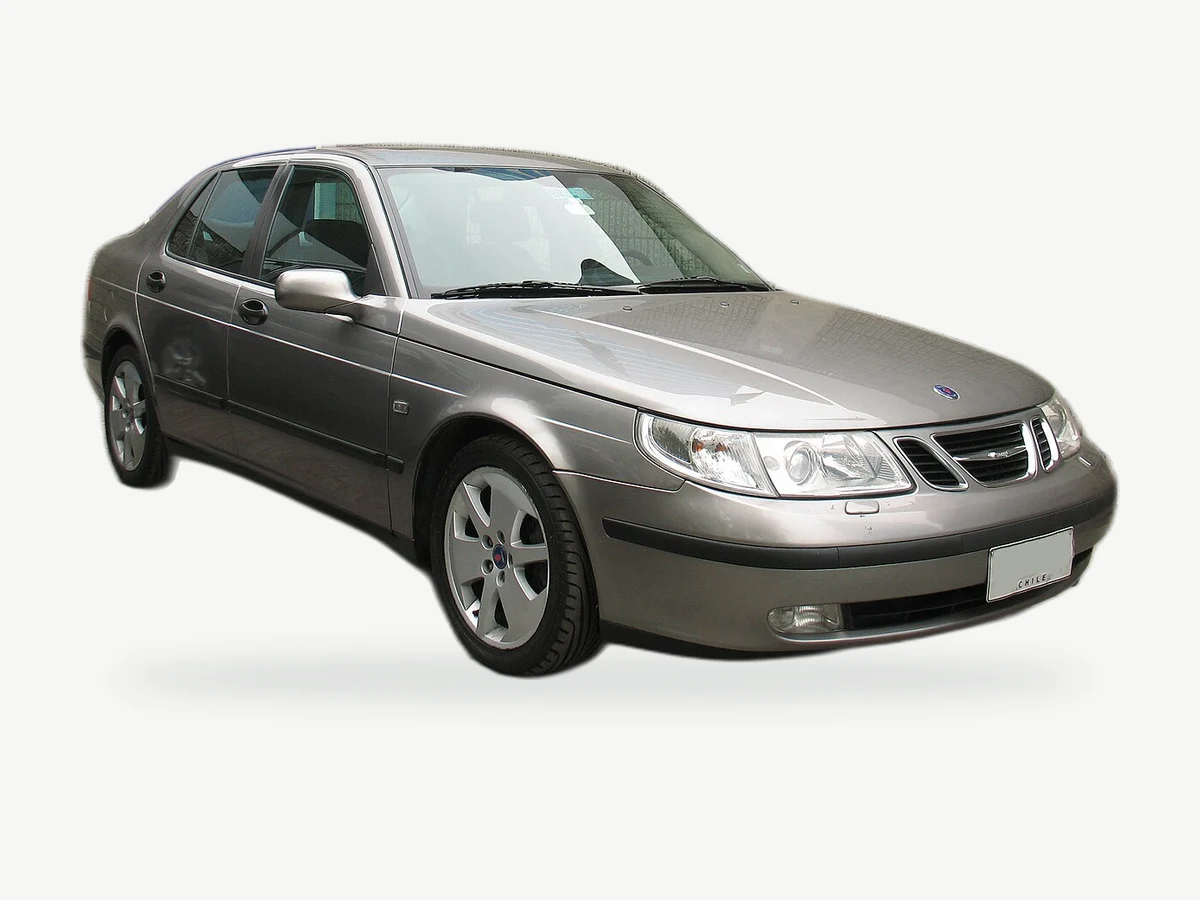 Representative Saab 9-5 model range vehicle; trim and year may vary